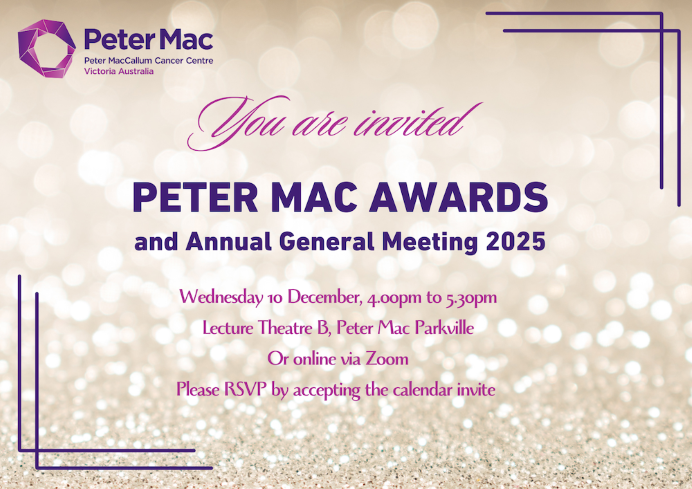 Peter Mac Awards and AGM image